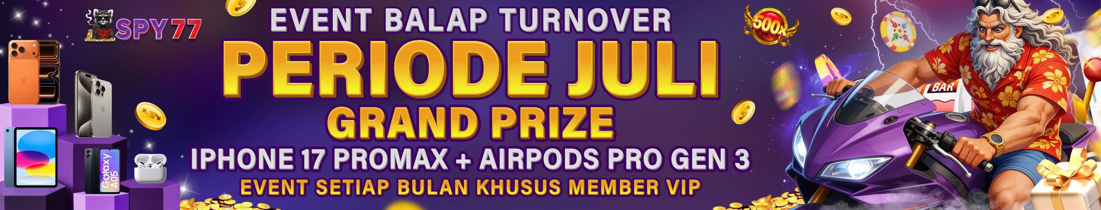 EVENT BALAP TURNOVER